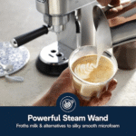 ⁦ديلونجي ماكينة تحضير الاسبريسو ديديكا ارتي EC885M، معدن، فضي⁩ - الصورة ⁦4⁩