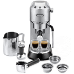 ديلونجي ماكينة تحضير الاسبريسو ديديكا ارتي EC885M، معدن، فضي