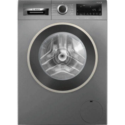 غسالة 10 كجم - تحميل أمامي - 15 برنامج - 1400 دورة في الدقيقة - السلسلة 4 - ايكو سايلنس درايف من بوش - اللون: جرافيت - WGA254ZREG