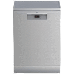 Beko Dishwasher 14 persons, 5 programs, Full Size 60 cm, half load & steam - BDFN15420S
