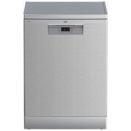 غسالة أطباق 14 شخص، 5 برامج مقاس كامل 60 سم من بيكو، نصف حمولة وبخار- BDFN15420S