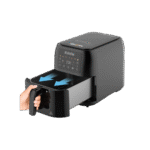 ⁦قلاية هوائية بلاك اند ديكر درج شفاف سعة 8 لتر - طاقة 1700 وات  SAF80W-B5⁩ - الصورة ⁦2⁩