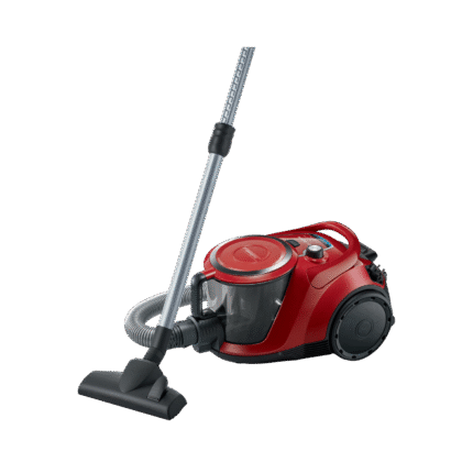 مكنسة كهربائية من بوش - 2200 وات - احمر - BGS412234A