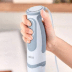 ⁦هاند بلندر مالتي كويك 5 فاريو مع ملحقات من براون، 1000 وات، ابيض، MQ 5245 WH⁩ - الصورة ⁦2⁩