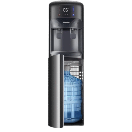 مبردكولدير تحميل سفلي من النوع ايه مع شاشة رقمية - اسود