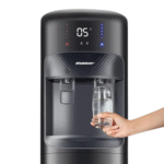 ⁦مبردكولدير تحميل سفلي من النوع ايه مع شاشة رقمية - اسود⁩ - الصورة ⁦2⁩