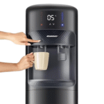 ⁦مبردكولدير تحميل سفلي من النوع ايه مع شاشة رقمية - اسود⁩ - الصورة ⁦5⁩