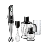 Braun multiquick 7 hand blender 1000 watts, black - mq7045x, plastic material ( international warranty )