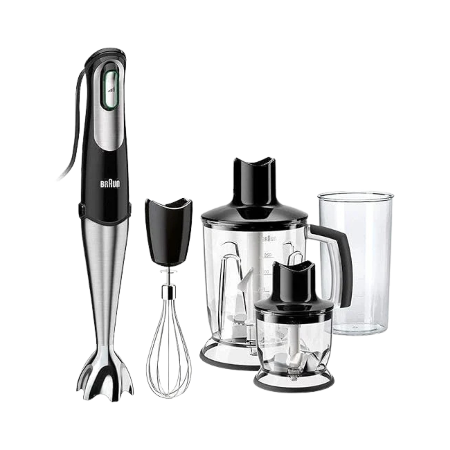 تصميم بدون عنوان - 2025-12-03T194521.615 Braun multiquick 7 hand blender 1000 watts, black - mq7045x, plastic material ( international warranty ) - Image 1