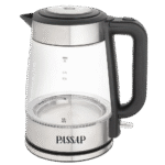 باساب غلاية مياه كهربائية زجاج سعة 2.0 لتر - أسود