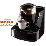 ماكينة تحضير القهوة التركي من اورزم أوكا - أسود/نحاسي- OK001