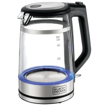 بلاك اندديكر غلاية زجاجية مزدوجة الجدار 1.7 لتر 2200 وات - GK220-B5