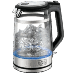 ⁦بلاك اندديكر غلاية زجاجية مزدوجة الجدار 1.7 لتر 2200 وات - GK220-B5⁩ - الصورة ⁦2⁩