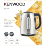 ⁦غلاية من الفولاذ المقاوم للصدأ من كينوود، 2200 وات، سعة 1.7 لتر - ZJM01.AOBK⁩ - الصورة ⁦3⁩