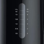 ⁦غلاية WK1100BK  براون، سعة 1.7 لتر،  ، 2200 وات، بلاستيك، أسود⁩ - الصورة ⁦3⁩
