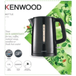 ⁦غلاية كهربائية بكفالة دولية ZJP00.000BK من كينوود، أسود⁩ - الصورة ⁦3⁩