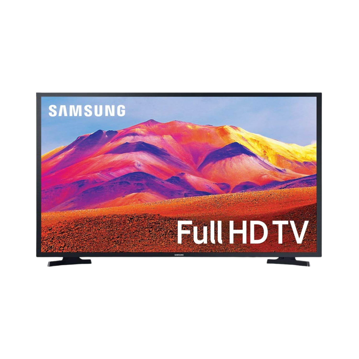 4 تلفزيون سامسونج سمارت 43 بوصة LED HD مع ريسيفر مدمج - لون اسود - UA43T5300AUXEG - الصورة 1