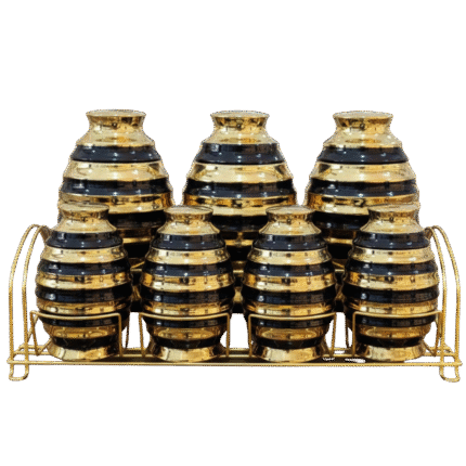 طقم توابل بورسلين مستورد بالحامل