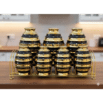 ⁦طقم توابل بورسلين مستورد بالحامل⁩ - الصورة ⁦2⁩