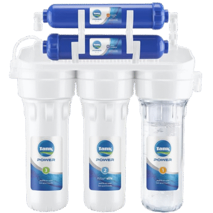 فلتر مياه 5 مراحل بلس من تانك باور، ضمان لمدة عام