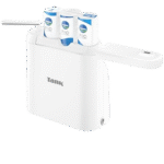 فلتر مياه تانك برو مع مؤقت رقمي و6 وظائف ترشيح مضغوطة، ابيض - الصورة 3