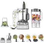 محضر طعام من كينوود موديل FDM71.690ss، 1000 وات، متعدد الالوان