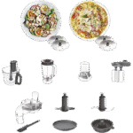 ⁦محضر طعام من كينوود موديل FDM71.690ss، 1000 وات، متعدد الالوان⁩ - الصورة ⁦2⁩