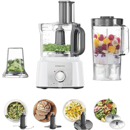 محضر طعام بقوة 1000 وات موديل FDP65.400WH من كينوود