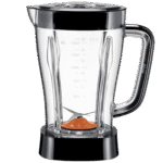 ⁦خلاط كينوود بقدرة 500 وات وسعة 1.5 لتر مع مطحنة ومفرمة ووظيفة سحق الثلج blp15.360bk - اسود⁩ - الصورة ⁦4⁩