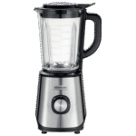 Kenwood Glass 1000W Power Blender Blender/Smoothie Maker 2 L With Grinder Blm45.720Ss Black/Silver - Image 2