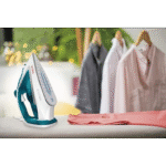 مكواة ايزي جليس بلس FV5718 من تيفال ، مكواة بخار 2400 وات، لون تركواز أبيض - الصورة 5