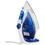 ⁦مكواة بخار إيزي جليس بقاعدة دوريليوم بتقنية آير جلايد من تيفال، 2400 وات، أزرق/أبيض، FV5715M0⁩ - الصورة ⁦3⁩