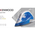 Kenwood Steam Iron 2200 Watts, 300ml Large Capacity, Ceramic Sole Plate – STP60.000WB - Image 2