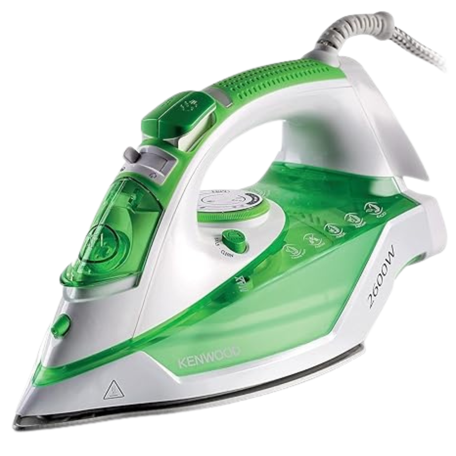 تصميم بدون عنوان - 2025-10-13T175133.546 مكواة بخار 2600 وات 350 مل من كينوود، قوة بخار 45/140 غرام، مضادة للتقطير، Stp70.000 - الصورة 1