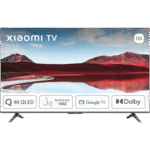 تلفزيون ذكي شاومي ايه برو 65 2025، شاشة QLED بدقة كاملة فائقة 4 كيه تحكم صوتي، جهاز استقبال مدمج لجوجل تي في تقنية دولبي اتموس