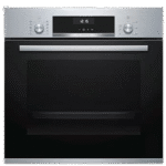 فرن بلت ان سلسلة 6 من بوش - فرن كهربائي 60 سم - اسود - ستانلس ستيل - مروحة - HBJ558YS0G