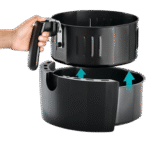 ⁦قلاية هوائية 1800 وات من بلاك اند ديكر، سعة 5.6 لتر (AF625-B5 XL)⁩ - الصورة ⁦7⁩