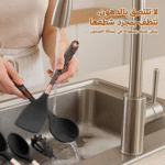 ⁦أدوات مطبخ من السيليكون مجموعة من 7 قطع، تصميم عصري للاستخدام المنزلي⁩ - الصورة ⁦5⁩