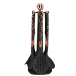 ⁦أدوات مطبخ من السيليكون مجموعة من 7 قطع، تصميم عصري للاستخدام المنزلي⁩ - الصورة ⁦2⁩