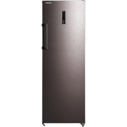 ديب فريز 7 أدراج من توشيبا- (نو فروست) - شاشة رقمية- سعة 238 لتر - رمادي ساتان