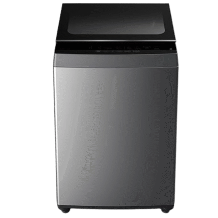 غسالة تحميل علوي AW-M801APEG(SG) بدورة غسيل سريعة جريت ويفز في 15 دقيقة وفلتر مياه داخلي من توشيبا، فضي، 8 كجم، اوتوماتيك