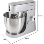Kenwood kvl4110s chef xl 1200 w 6.7 liters - silver - international warranty - Image 4