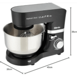 ⁦عجان بليندكس من مينتا - أسود بلاتينيوم - 1300 وات - KM38232C⁩ - الصورة ⁦2⁩