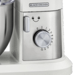 Black & Decker Multifunction Stand Mixer , 1000W, 6L, 10 Speed, White - MKM100-B5 - Image 3