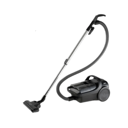 Panasonic Bagless Canister Vacuum, 2000W, MC-CL605K349, Dust Capacity 2.2L, HEPA Filter,Full Capture Nozzle, Curtain Nozzle, AC Duct Cleaning Nozzle, Made in Malaysia