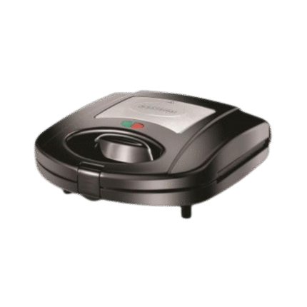 Black & Decker 3 In 1 Interchangeable 780W TS2130-B5, Grill & Waffle& Sandwich Maker Silver/Black -