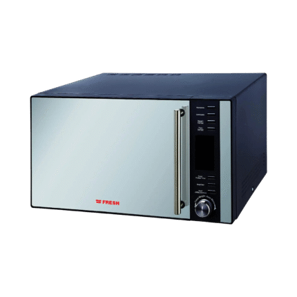 فرن ميكروويف 28 لتر مع شواية من FMW-28ECGB من فريش، أسود