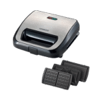 Kenwood Sandwich Maker 3 * 1 Waffle SMM02 Black