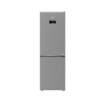 Beko Freestanding Combi Refrigerator, No Frost, 2 Doors, 367 Litres, Silver - RCNE367E30ZXB
