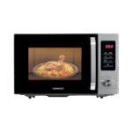 فرن ميكروويف بشواية سعة 30 لتر من كينوود، شاشة عرض ديجيتال، 5 مستويات طاقة، وظيفة اذابة الثلج، من الستانلس ستيل، قائمة برامج تلقائية، مؤقت 95 دقيقة، وظيفة الساعة 1000 وات MWM30.000BK اسود/فضي